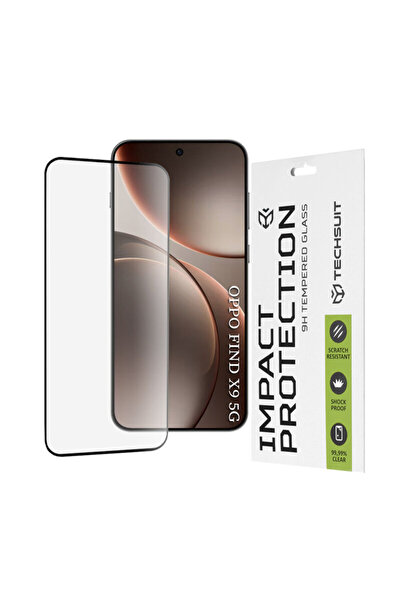 Techsuit Folie adezivă Oppo Find X9 111D Full Glue Full Cover, negru