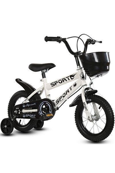 NBW Children's bicycle with training wheels and brakes, NBW, 12 inch