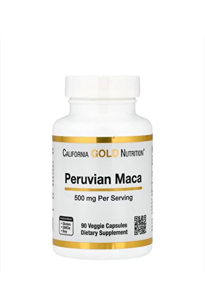 California Gold Nutrition Peruvian Maca 500 mg 90 Capsules