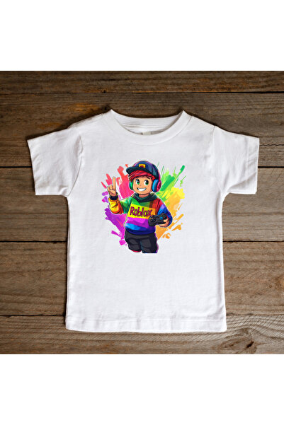 matelio Tricou copii Roblox Color Splash