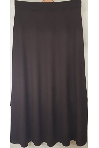 N.Y.YILDIZ Star Crystal Combed Cotton Two-Piece Flawlessly Smooth Unlined Flexible Drapey Elastic Waist Plus Size Skirt