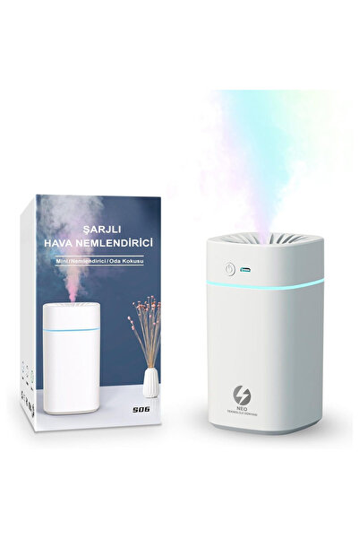 Game Şarjlı Hava Nemlendirici 380ML, Aroma Difüzörü, Gece Lambası, Sessiz Tas...