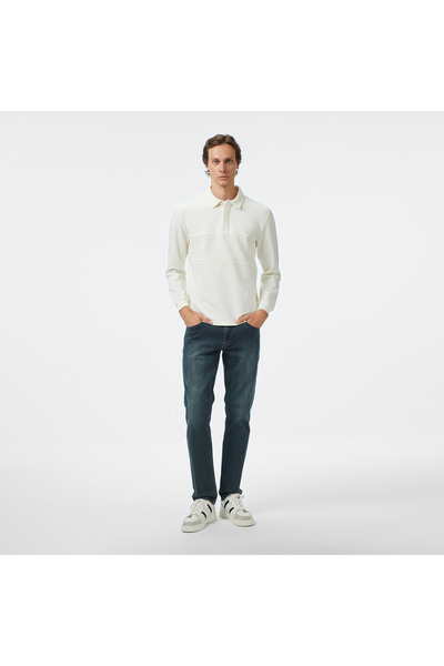 Nautica Ανδρικό μπλουζάκι με μακρυμάνικο κλασικό γιακά πόλο