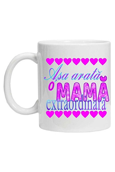 CRD PRINT Personalized mug with the text "this is what an extraordinary mom looks like"