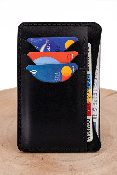 tudorAce Premium car registration card holder, natural vegetable leather Walpier Buttero