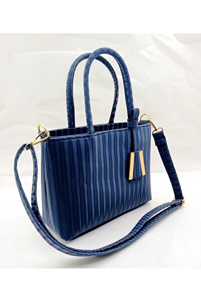 MAC&MOS Women's Navy Blue Shoulder Bag
