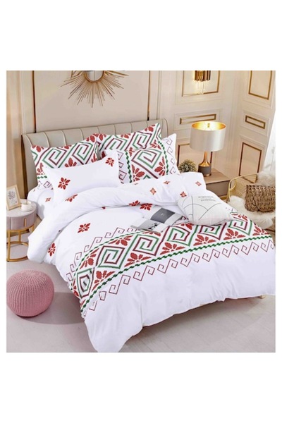 MHR 4-piece Single Bed Linen Set, Finet, Multicolor (155x230, 155x205, 55x80)