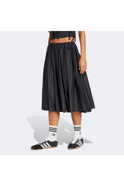 adidas Pleat Maxi Kadın Siyah Etek