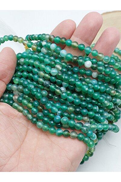 Yasamtohumu Snur de margele din piatra naturala de agat 6mm – potrivit pentru...