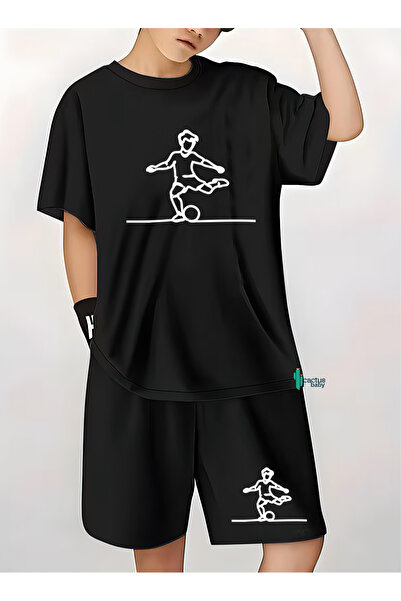 CACTUS COLLECTION FUDBALSKE ŠORTSEVE SA ŠTAMPOM T-shirt SET