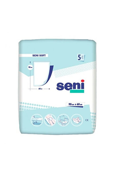 Seni Soft Aleze Protectie pentru pat 60x90cm 5 buc - pachet + Servetele Econo...