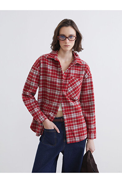 LC Waikiki Ekose Kadın Oduncu Gömlek