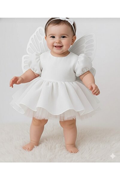 Mirace Styl Παιδικό βραδινό φόρεμα πεταλούδας για γάμο, πάρτι γενεθλίων