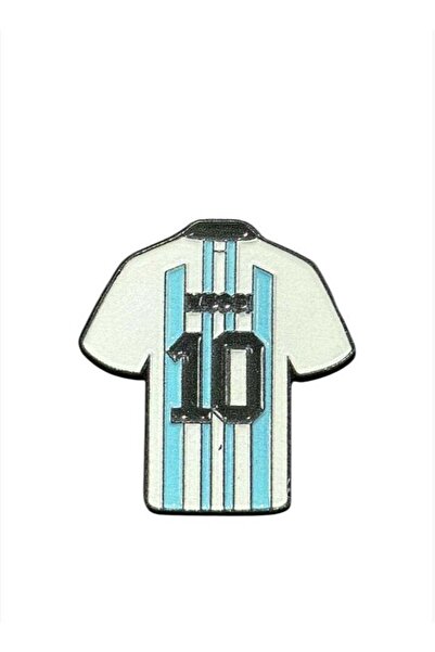 no markte Messi Argentina T-shirt Metal Phone Sticker