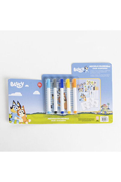 bluey Coloring bag 38x31x3 cm