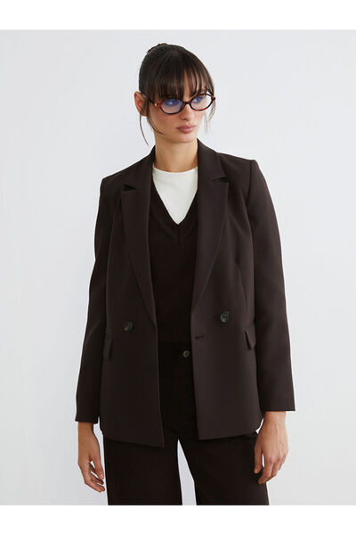 LC Waikiki Jachetă Blazer pentru femei Crepe