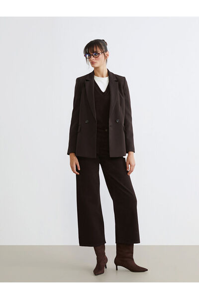 LC Waikiki Jachetă Blazer pentru femei Crepe