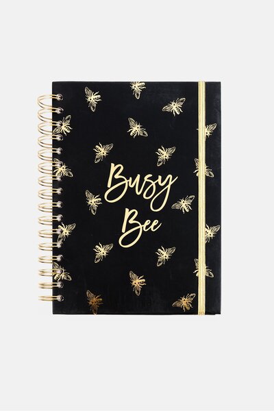Votum Busy Bee Spiral Notebook, Multicolor