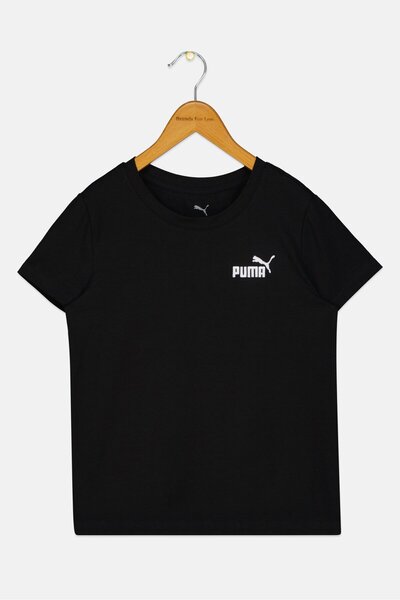 Puma Kids Boy Sportswear Fit Short Sleeve Outdoor T-Shirt, Black
