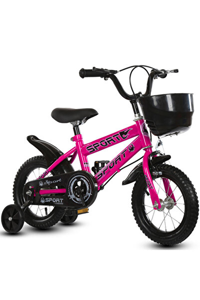 NBW Bicicleta pentru copii cu roti ajutatoare si frane, NBW, 16 inch