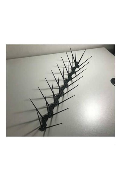 wipest 5MT Siyah Kuş Koruma Teli Çiti 10Adet Duvar Balkon Pencere Korkuluk Oluk Uzaklaştırıcı Engelleyici