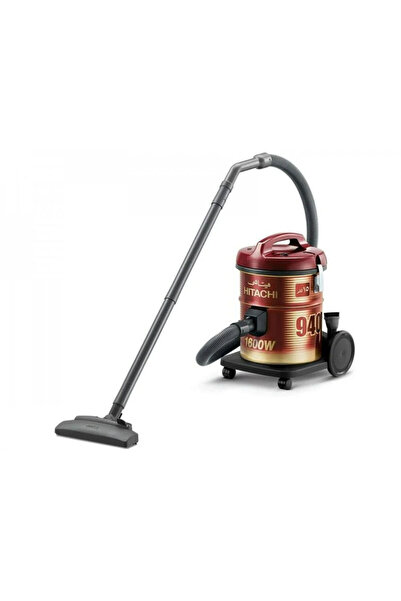 HITACHI Vacuum Cleaner 1600 Watts, 15 Liters, Platinum Gray - CV-940Y SS220 PG, min 2 yrs