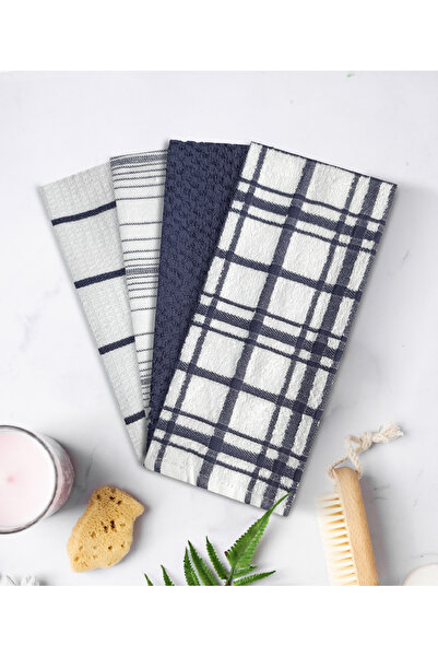 rotop Set of 4 kitchen towels 30 X 55 CM / 360 GSM JAQARD