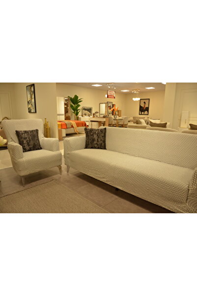 SENNORA 3.3.1.1 Sofa Cover Set - Stretch - Slipcover - Sofa Cover