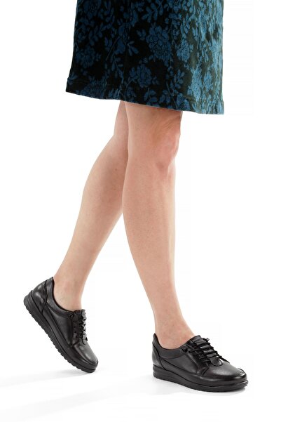 ARTI ARTI AYAKKABI Plus-Plus014-BB-0050 Pantofi de balerina negri pentru feme...