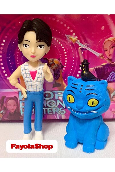 OEM Set of 2 K-pop Kpop Demon Hunters Figurines – Sajaboys, 10 cm – The Perfect Gift for Collectors