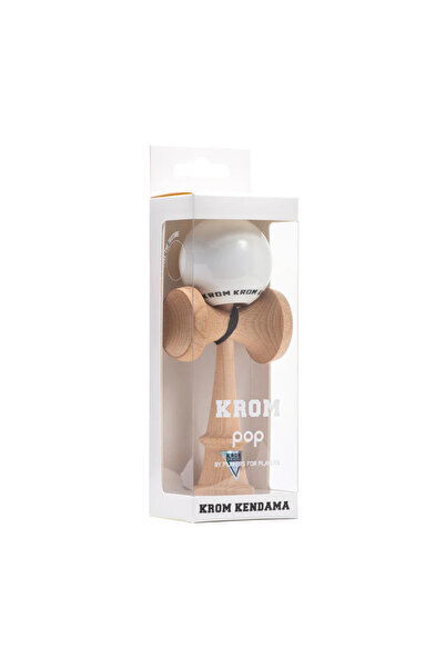 KROM KENDAMA POP LOL WHITE ORIGINAL - Sticky Clear
