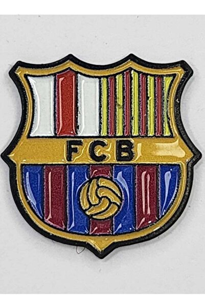 no markte ملصق معدني بشعار نادي برشلونة للهواتف المحمولة أو أي سطح أملس