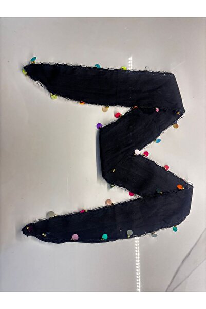 EMEL DURMAZ LİRALI BONCUKLU KARADENİZ BANDANASI