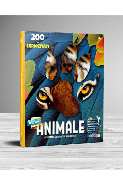 Devart Animale - Enciclopedie cu Realitate Augmentata, carte interactiva 4D, ...