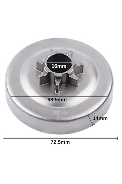 Roco Clutch cover for Husqvarna chainsaw 340, 345, 350, 357, 359 - star