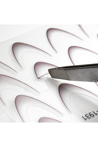 GIRLS CORNER Sticker Ombre French Smile Brown