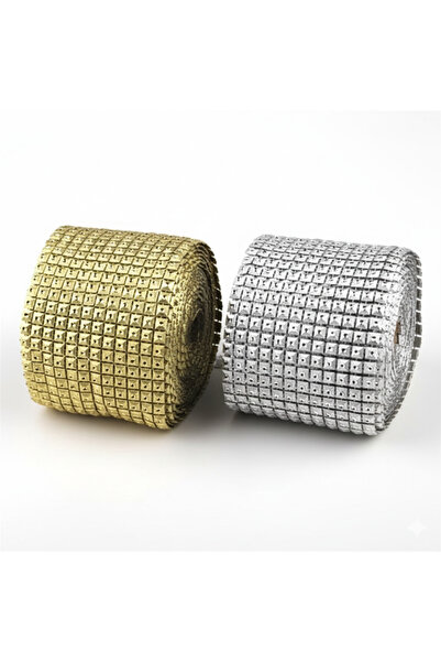 LE FANTASİA شريط بلاستيكي ذو مظهر حجر الكريستال على شكل هرم مكون من 12 صف - ل...