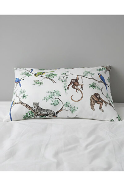 Alpateks Home Exotic Animal Pattern Cotton Satin Pillowcases 2 Pieces 50X70Cm