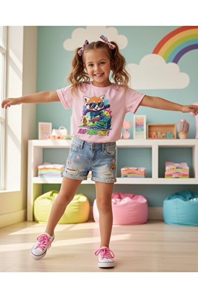 Tiny and Co تي شيرت للأطفال من RAD VIBES B مطبوع