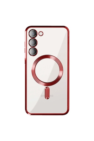 Gekko Mobile Θήκη Gekko MagCare για Samsung Galaxy S23, Διαφανής Πλάτη με Χρω...