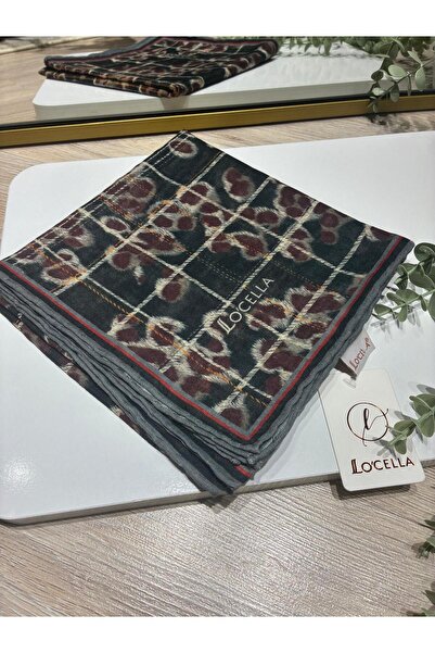 locella el dikişli pamuk soft eşarp