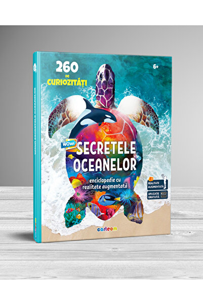 Devart Secretele Oceanelor - Enciclopedie cu Realitate Augmentata, carte inte...