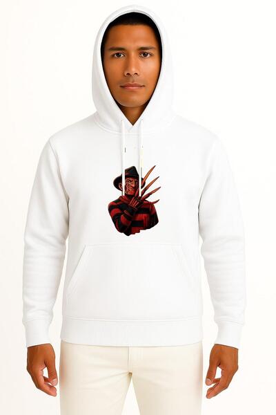 Bahriyeli Collection بغطاء رأس سترة فريدي كروجر مطبوع للجنسين