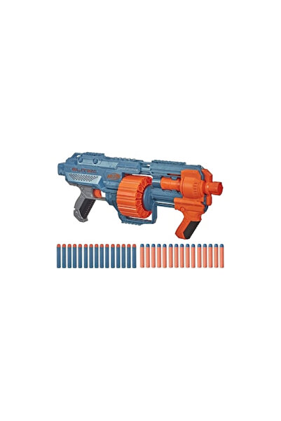 Nerf Mitraliera Elite N -Strike 2.0 RD - 15, dotata cu Tambur Rotativ, 30 Gloante incluse in Set