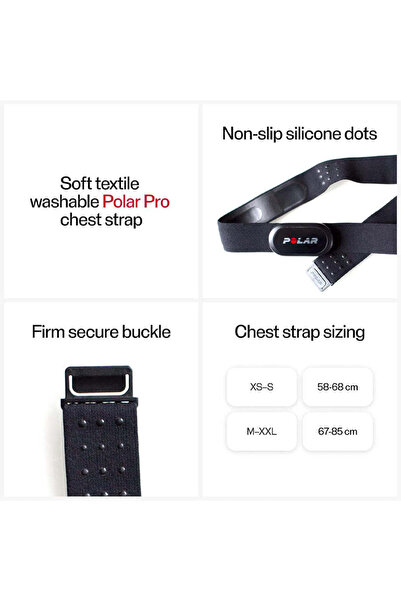 POLAR Heart Rate Monitor H10 - Black