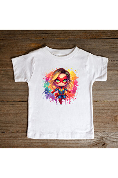 matelio Captain Marvel Kids T-shirt - Energy and Courage