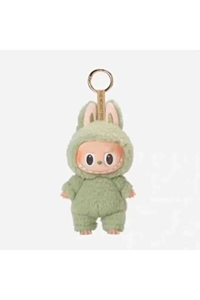 OEM Keychain with Labubu Macaron toy, cute design, premium material, 1 piece, multicolor
