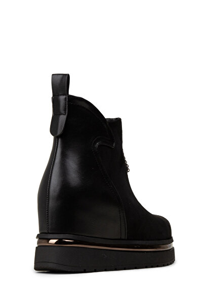 Deery Women's Black Hidden Heel Boots