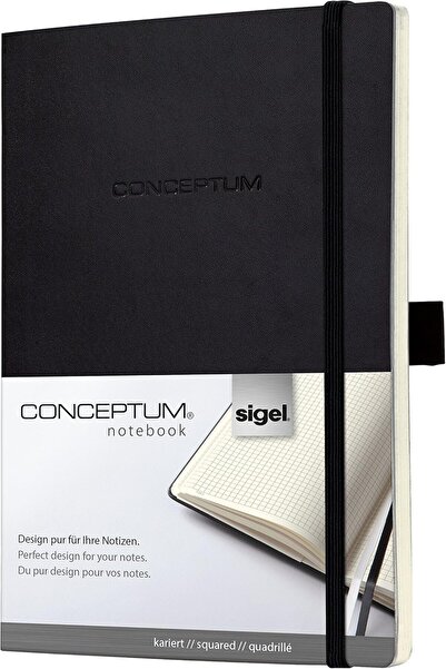 SIGEL Siegel Concept 194-page square softcover notebook, 135 x 210 mm, 6298