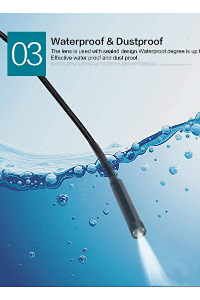 Generic 3-in-1 USB HD Industrial Endoscope Camera 5.5mm – Type-C/USB/Micro